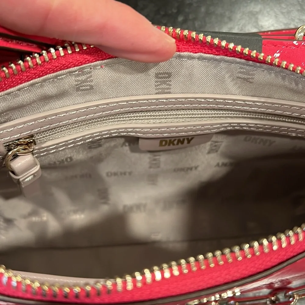 DKNY Bryant Park Bright Pink Demi Crossbody Bag